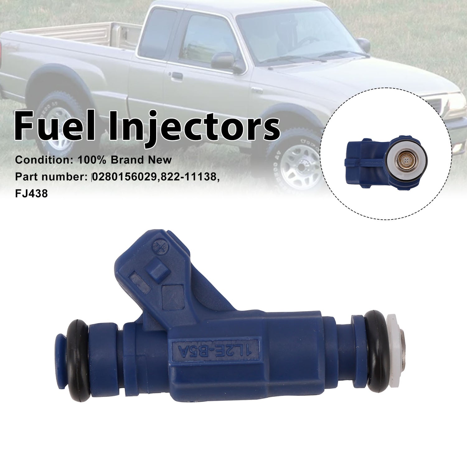 Mercury Mountaineer Ford Ranger Explorer 822-11138 Fuel Injectors ?0280156029