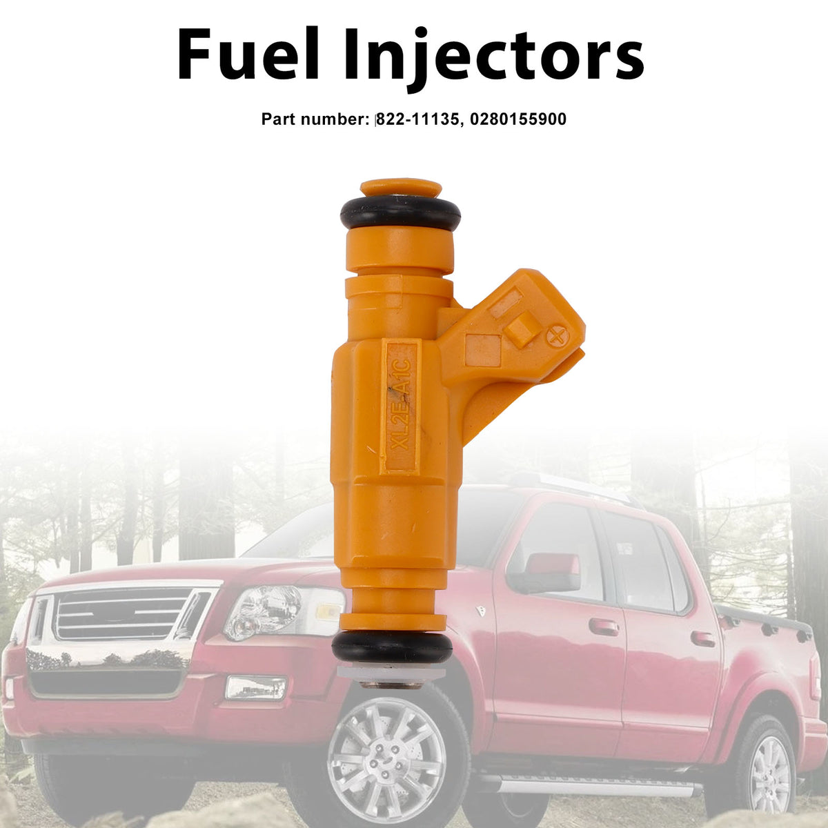 Mercury Mountaineer Ford Explorer 822-11135 Fuel Injectors ?0280155900