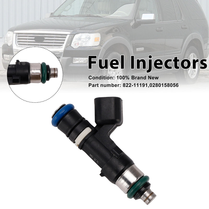 Mercury Mountaineer Ford 822-11191 Fuel Injectors 0280158056