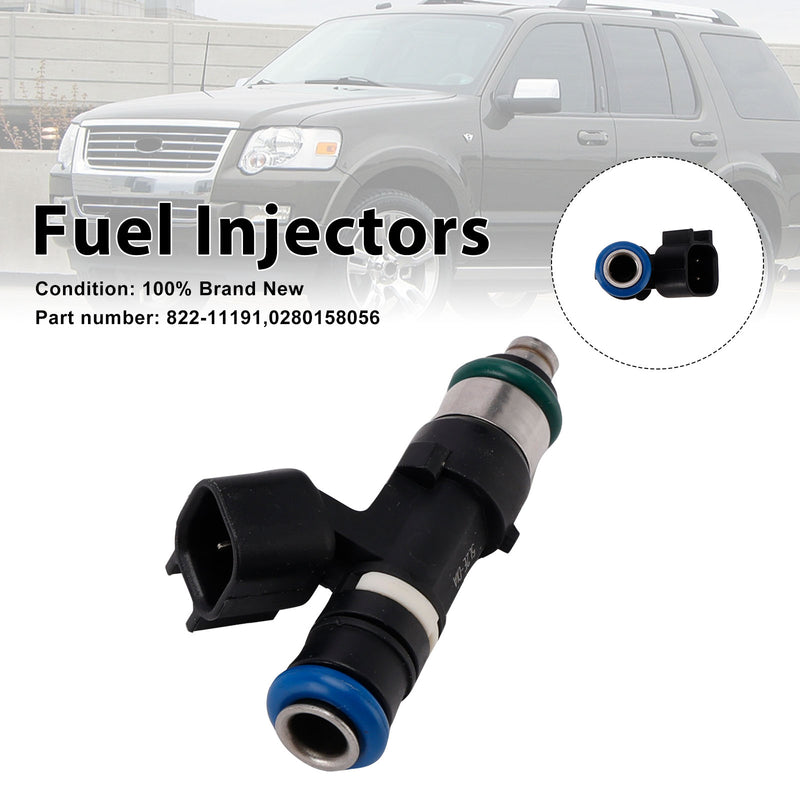 Mercury Mountaineer Ford 822-11191 Fuel Injectors 0280158056