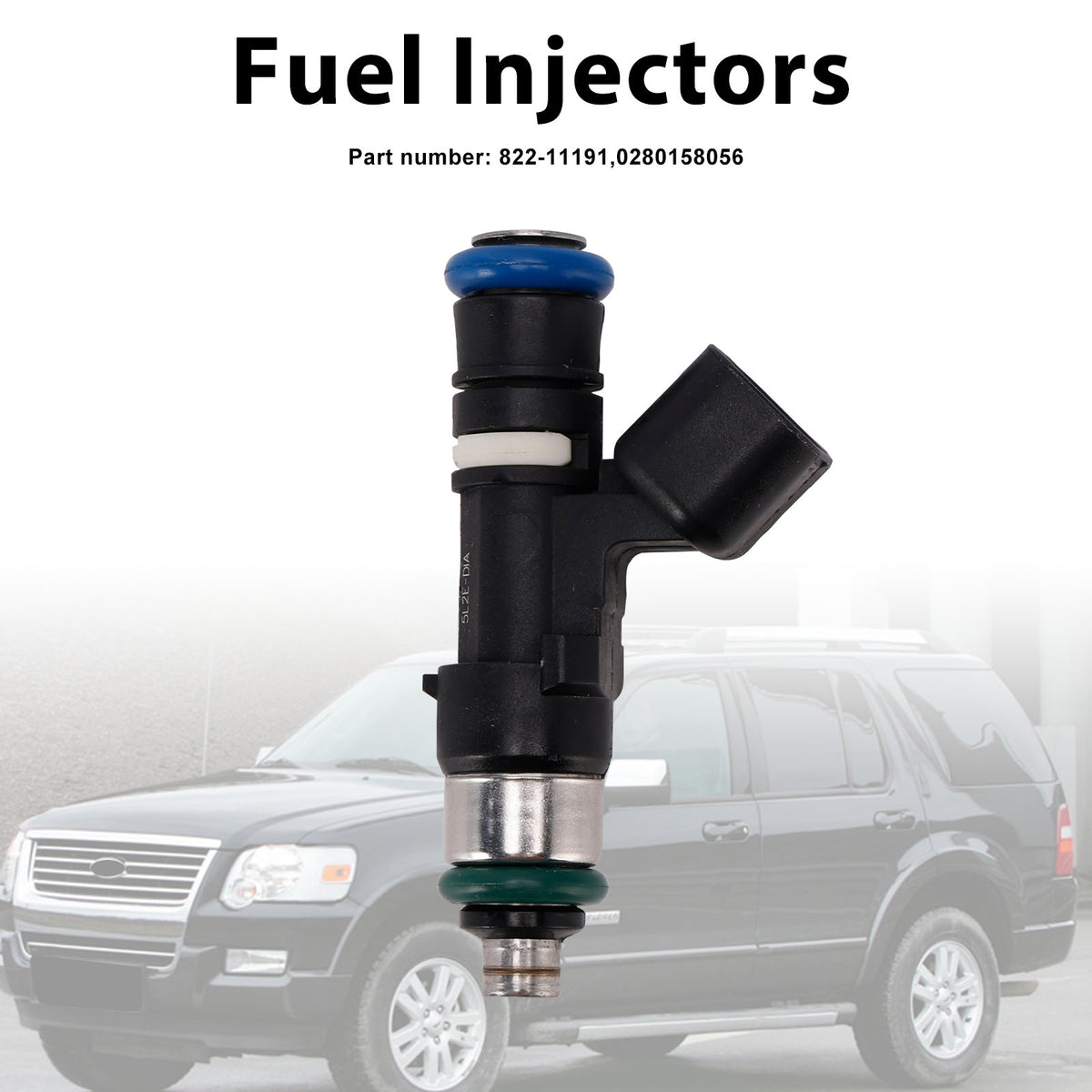Mercury Mountaineer Ford 822-11191 Fuel Injectors 0280158056