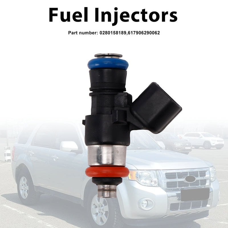 Mercury Mariner Ford 3.0L 617906290062 Fuel Injectors 0280158189