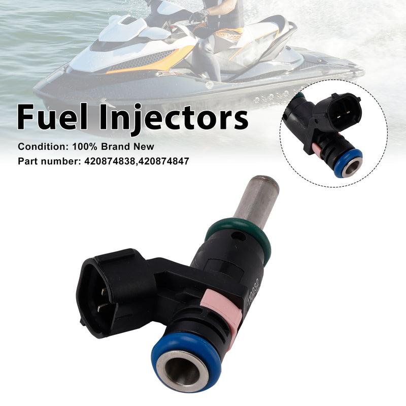 Sea-Doo SPARK GTR GTI GTS 420874847 Fuel Injectors 420874838