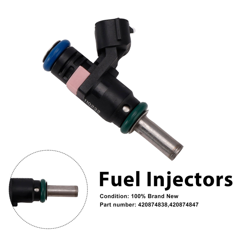 Sea-Doo SPARK GTR GTI GTS 420874847 Fuel Injectors 420874838