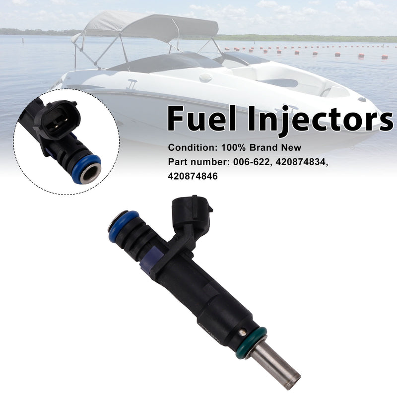 Sea-Doo GTI 155 GTR 215 RXT 260 420874834 Fuel Injectors 420874846