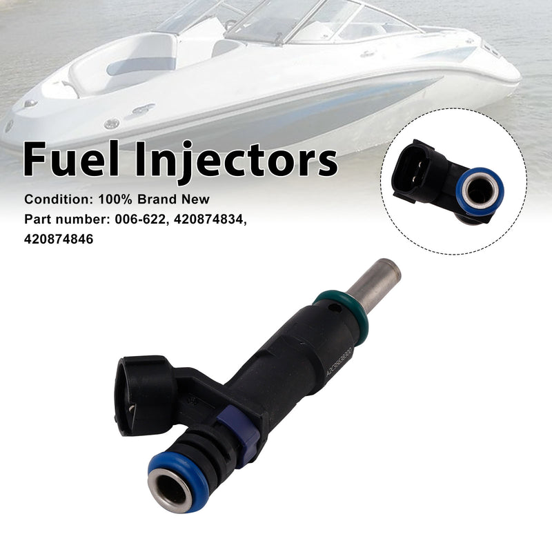 Sea-Doo GTI 155 GTR 215 RXT 260 420874834 Fuel Injectors 420874846