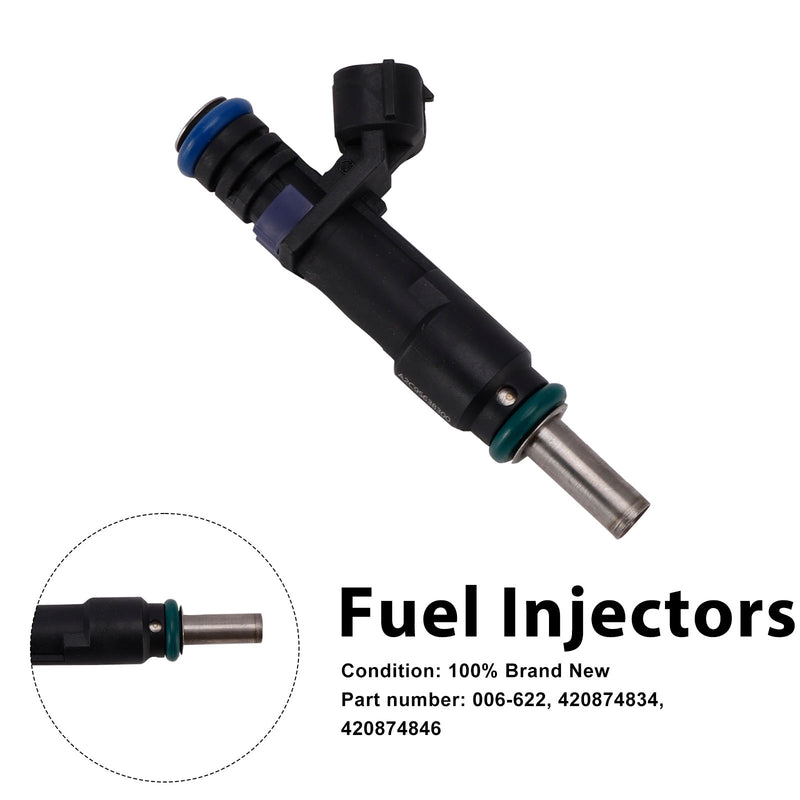Sea-Doo GTI 155 GTR 215 RXT 260 420874834 Fuel Injectors 420874846