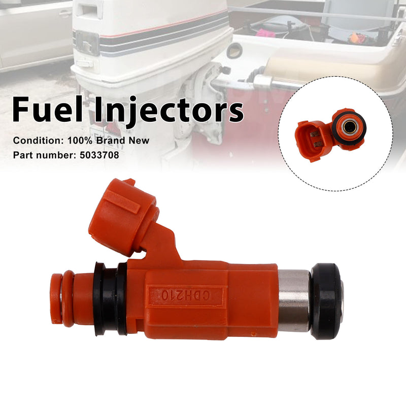 Outboard Moto 90-115-140 HP 2003-2006 Fuel Injectors 5033708