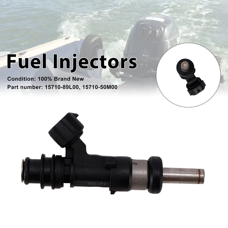 Suzuki Outboard 15HP 9.9HP 20HP 15710-89L00 Fuel Injectors 15710-50M00
