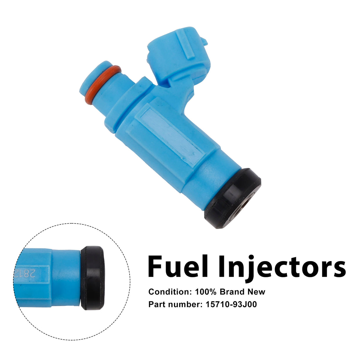 Suzuki Outboard 200HP 225HP 250HP Fuel Injectors 15710-93J00