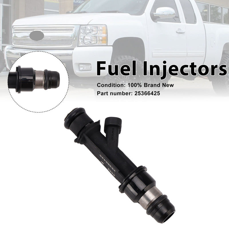GM Industrial Marine 3000 I-4 LMX Fuel Injectors 25366425