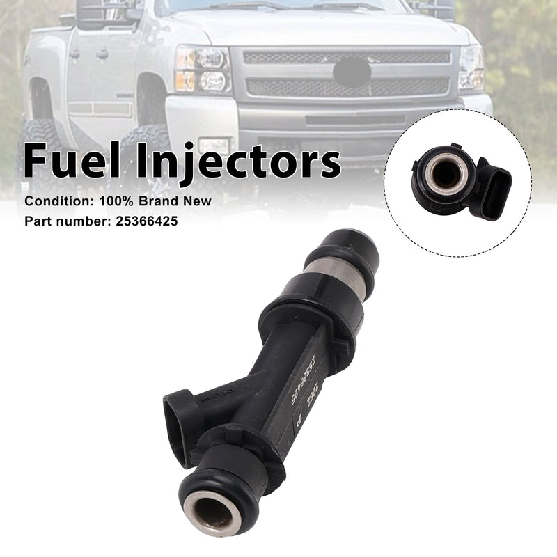 GM Industrial Marine 3000 I-4 LMX Fuel Injectors 25366425