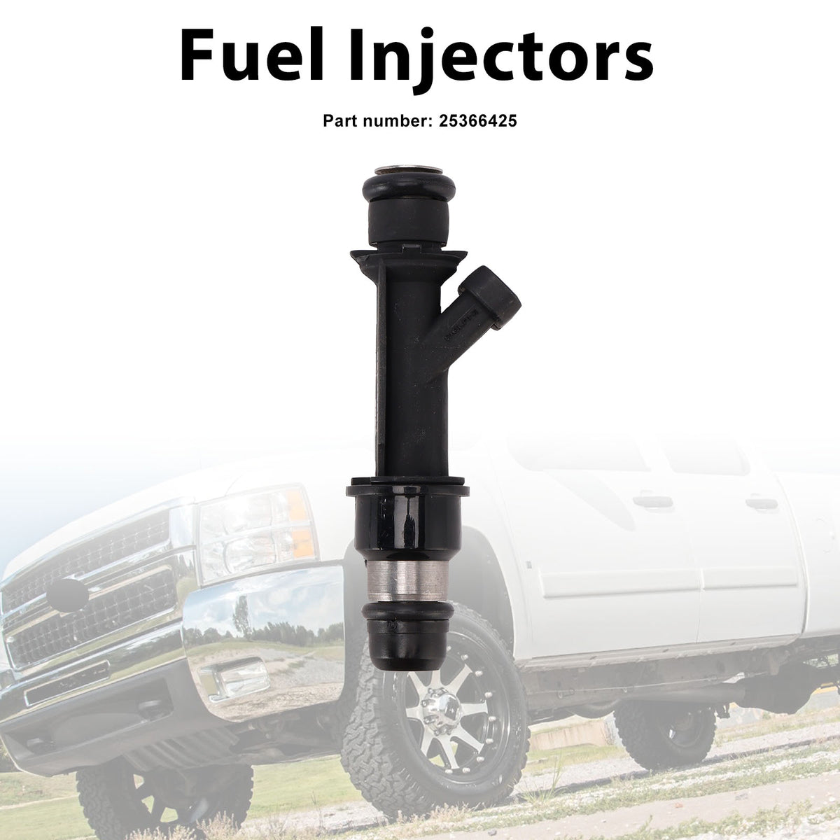 GM Industrial Marine 3000 I-4 LMX Fuel Injectors 25366425
