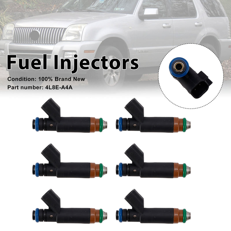 Mercury Mariner Ford Taurus Explorer 6PC 4L8E-A4A Fuel Injectors