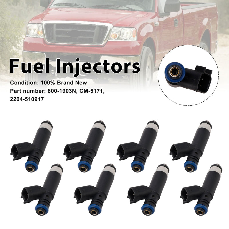 Mercury Mountaineer Ford Explorer 8PC CM-5171 Fuel Injectors 800-1903N