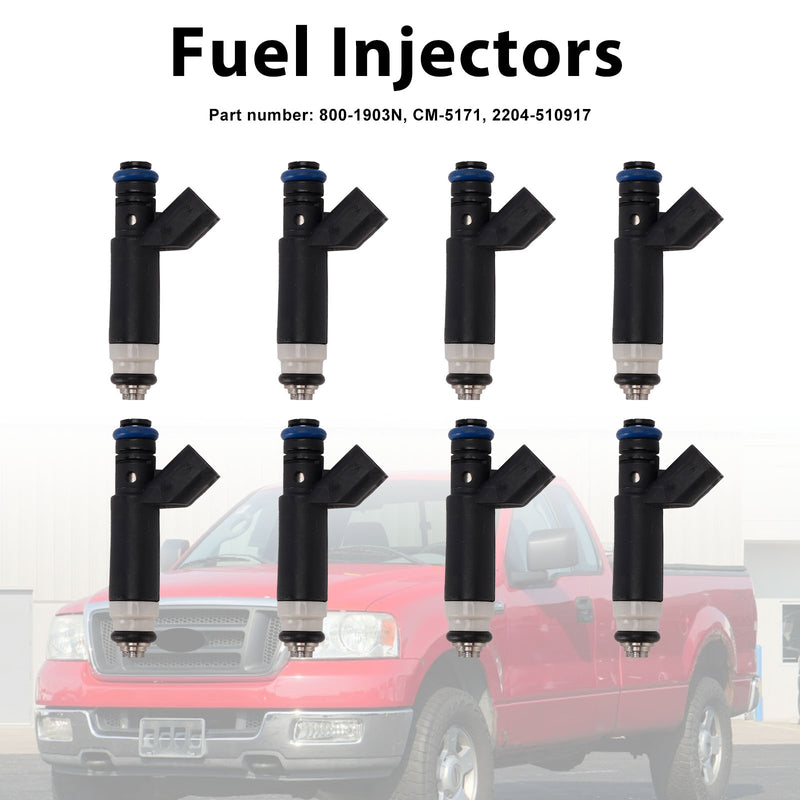 Mercury Mountaineer Ford Explorer 8PC CM-5171 Fuel Injectors 800-1903N
