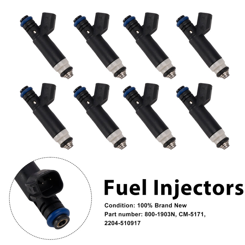 Mercury Mountaineer Ford Explorer 8PC CM-5171 Fuel Injectors 800-1903N
