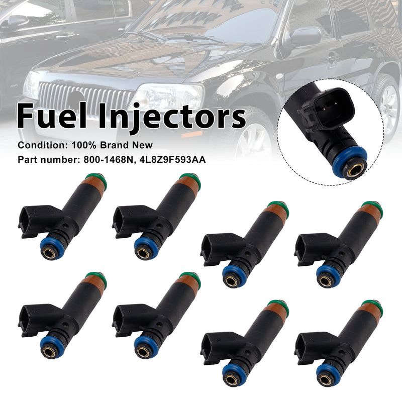 Mercury Mariner Ford Explorer 8PC 800-1468N Fuel Injectors 4L8Z9F593AA