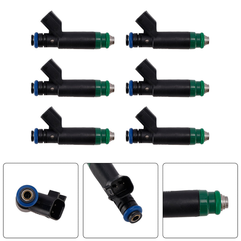 Mercury Monterey Ford Freestar 6PC 1F1Z9F593DA Fuel Injectors 9F593-214