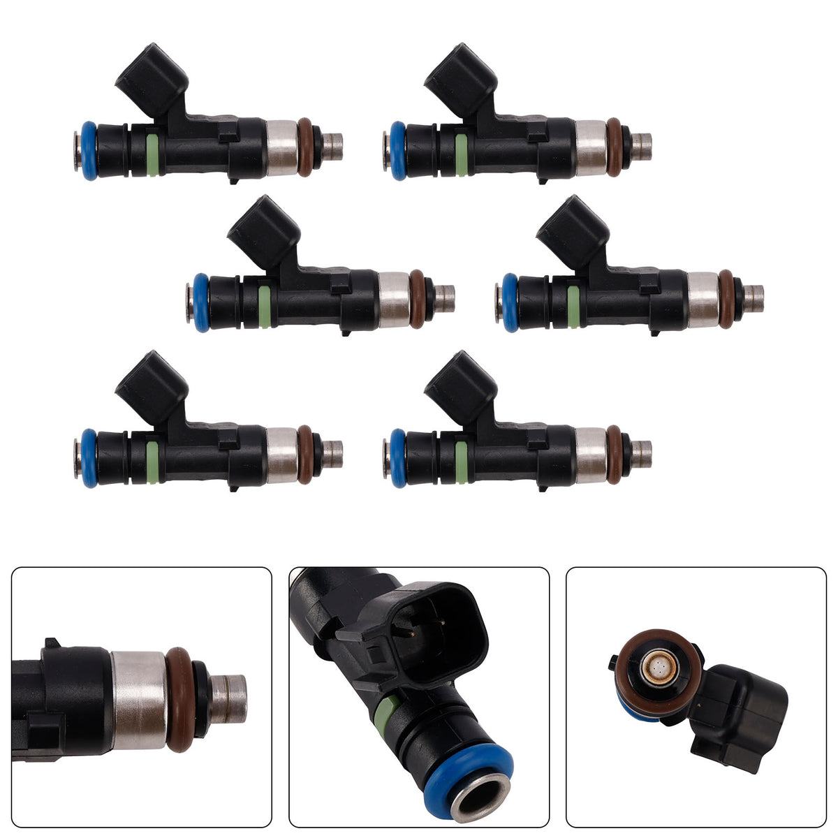 Mercury Mountaineer Ford Explorer 6PC 0280158055 Fuel Injectors 5L2Z9F593CA