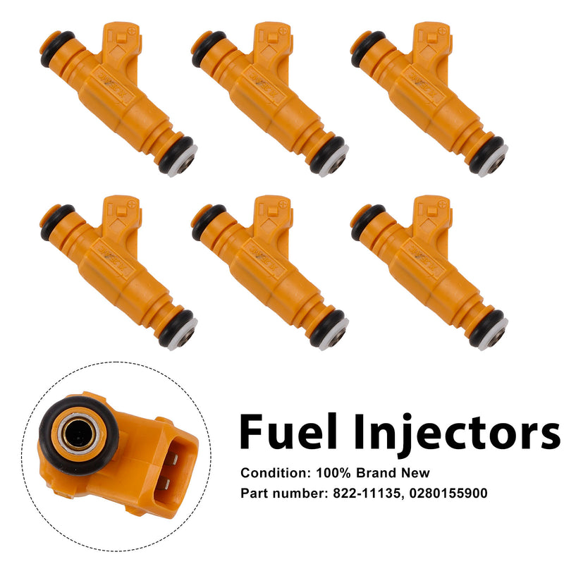 Mercury Mountaineer Ford Explorer 6PC 822-11135 Fuel Injectors ?0280155900