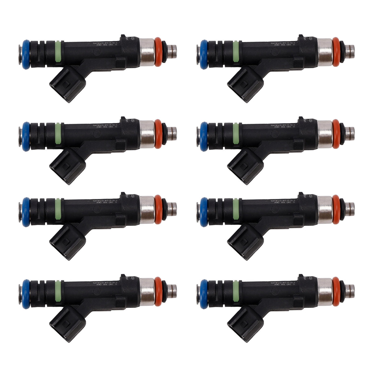 Mercury Grand Marquis Ford 8PC 5W7Z9F593AA Fuel Injectors 0280158064