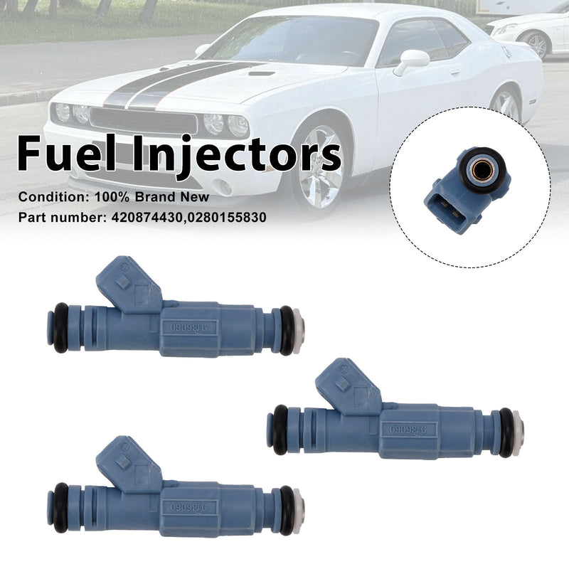 Sea-Doo GTI SE GTI 130 2006-2011 3PC 420874430 Fuel Injectors 0280155830