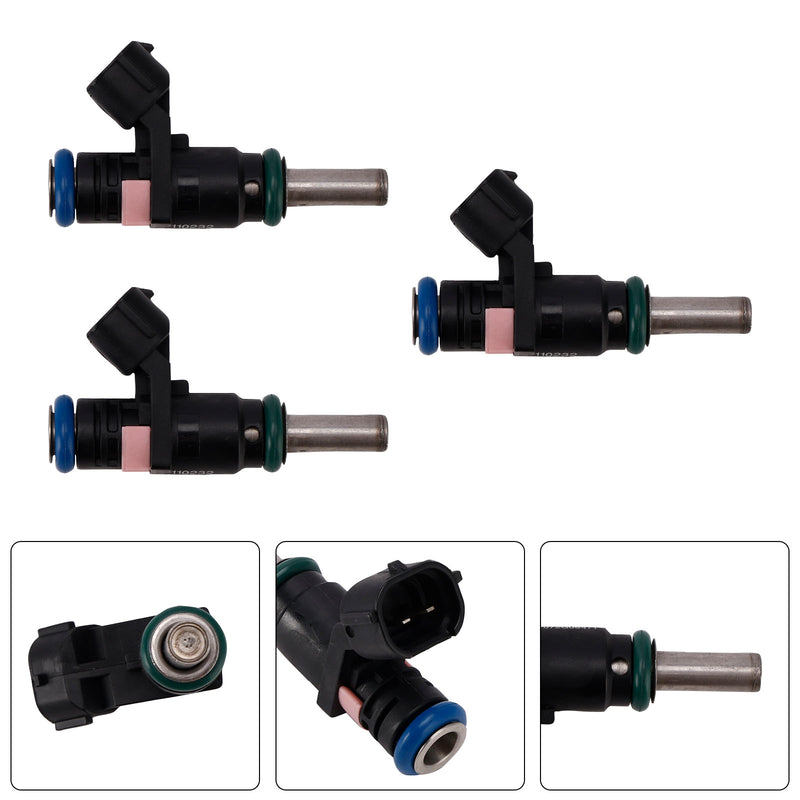 Sea-Doo SPARK GTR GTI GTS 3PC 420874847 Fuel Injectors 420874838