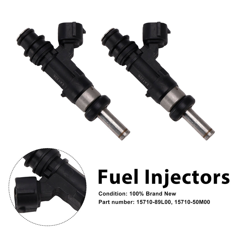 Suzuki Outboard 15HP 9.9HP 20HP 2PC 15710-89L00 Fuel Injectors 15710-50M00