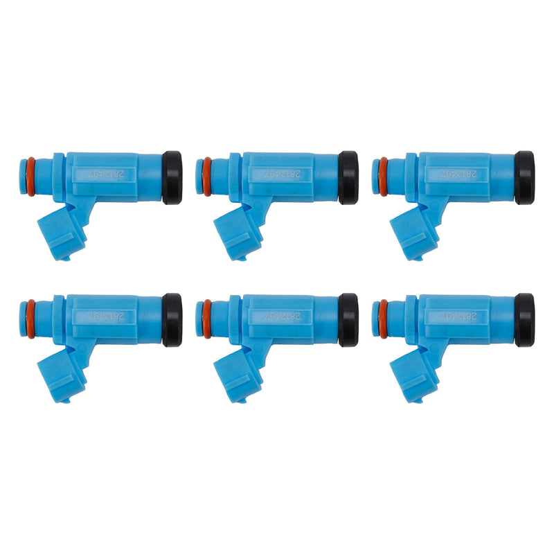 Suzuki Outboard 200HP 225HP 250HP 6PC Fuel Injectors 15710-93J00