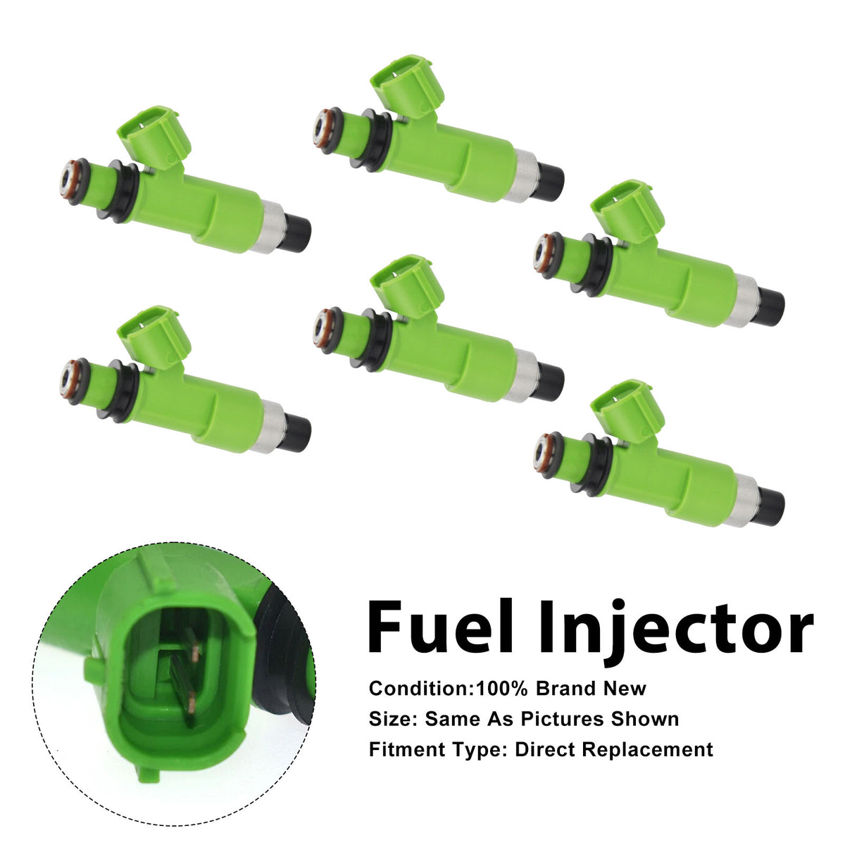 Subaru Legacy 2010-2019 Tribeca 2008-2014 16611-AA740 6PCS Fuel Injector