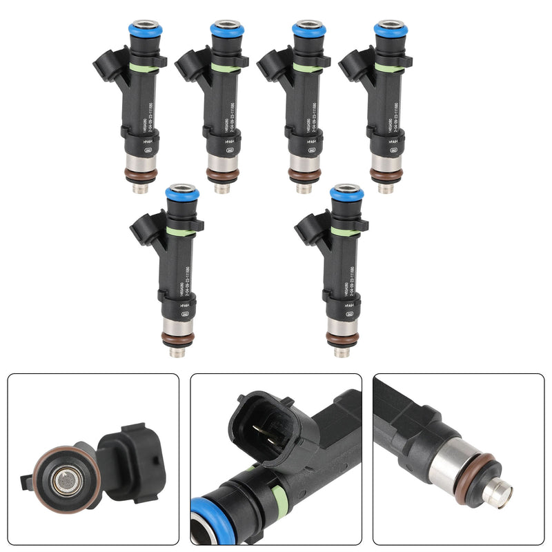 Mitsubishi Outlander 3.0L V6 2007-2013 1465A080 6PCS Fuel Injector