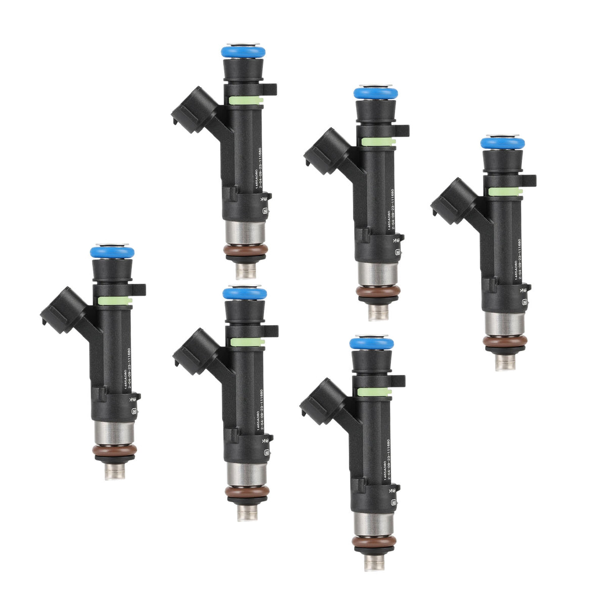 Mitsubishi Outlander 3.0L V6 2007-2013 1465A080 6PCS Fuel Injector