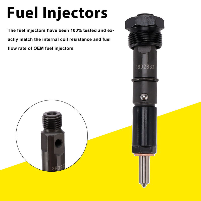 Cummins Marine Injector 6BTA 5.9L 3865968 Fuel Injectors 3802833