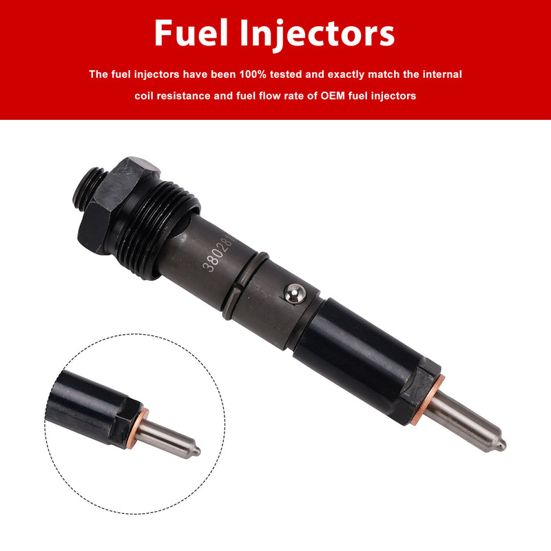 Cummins Marine 6BTA 5.9L 3802818 Fuel Injectors 3802748RX 4089270RX