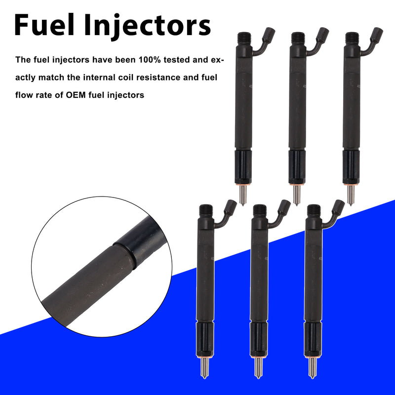 Cummins Marine 6CTA 6PC 4025299 Fuel Injectors 0432191352 4078400