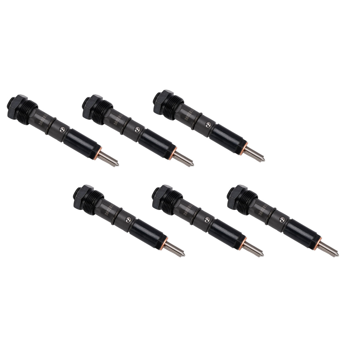 Cummins Marine Injector 6BTA 5.9L 6PC 3865968 Fuel Injectors 3802833