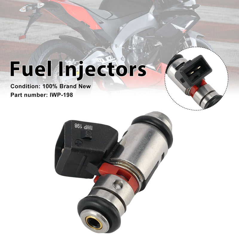 For Aprilia RS4 Scarabeo 125-200 IWP198 Fuel Injectors IWP-198