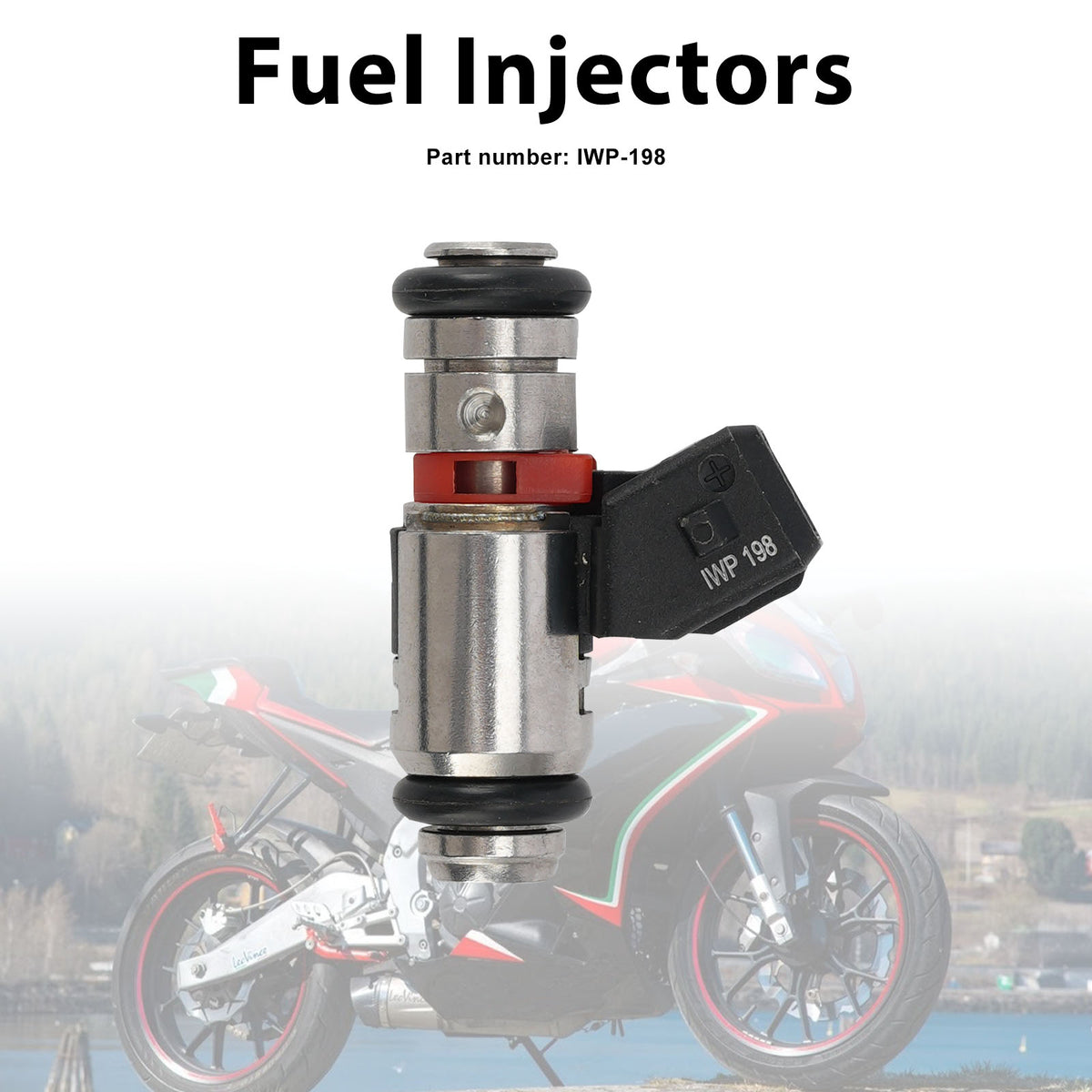 For Aprilia RS4 Scarabeo 125-200 IWP198 Fuel Injectors IWP-198