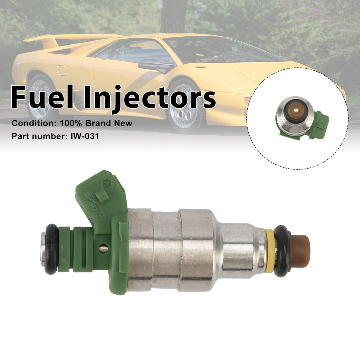Ducati Lamborghini Murcielago IW031 Fuel Injectors IW-031