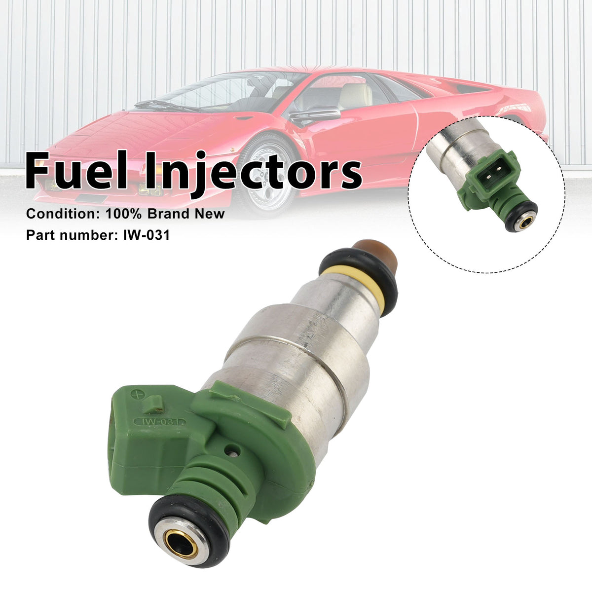 Ducati Lamborghini Murcielago IW031 Fuel Injectors IW-031