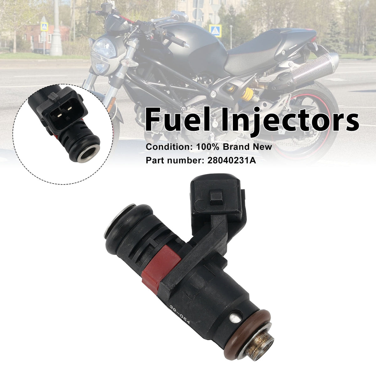 Ducati Monster 659 797 796 1110 Fuel Injectors 28040231A