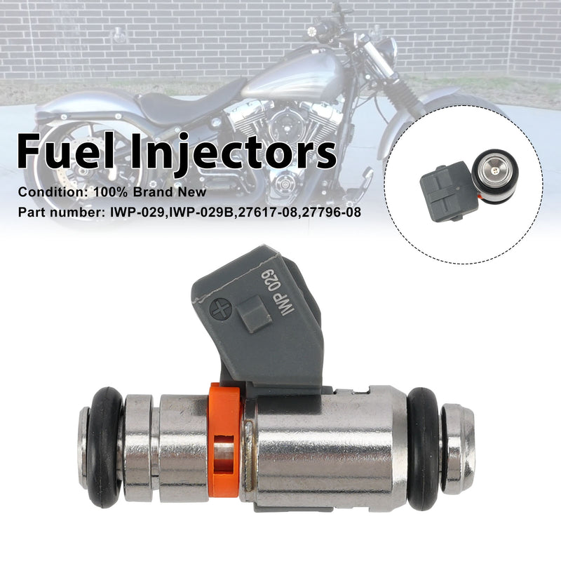 Electra Glide Street Glide Road King 2008-2017 Fuel Injectors IWP-029