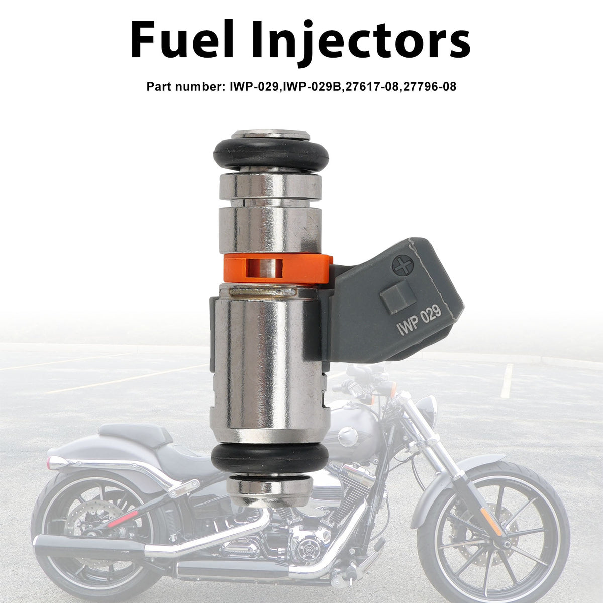 Electra Glide Street Glide Road King 2008-2017 Fuel Injectors IWP-029