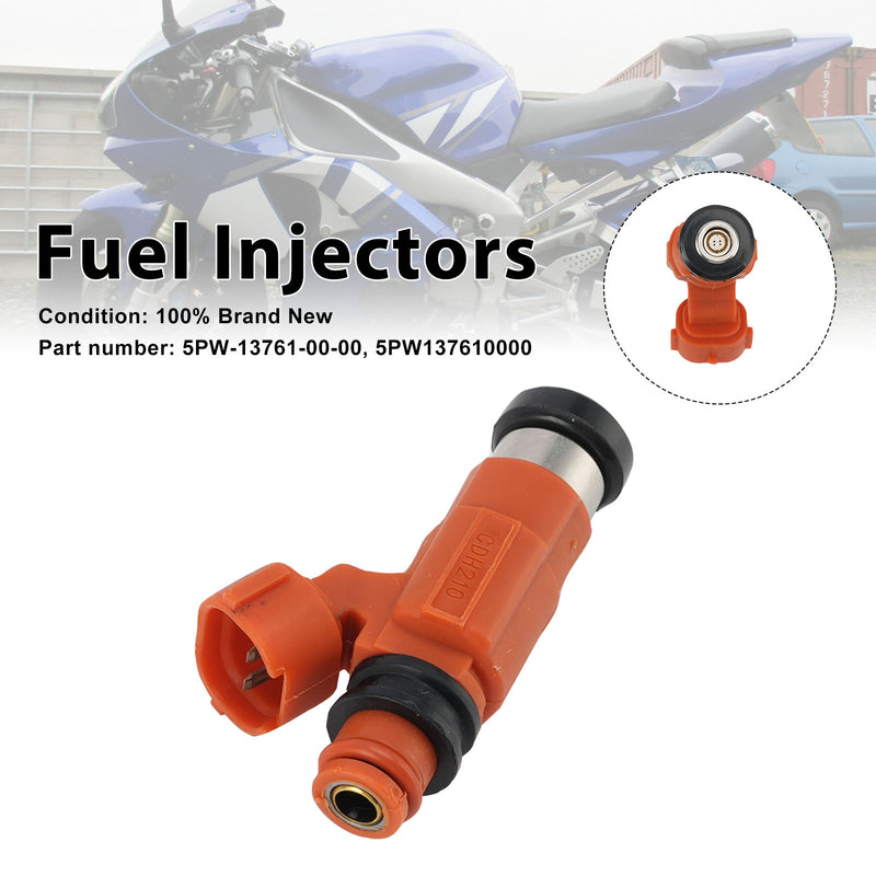 Yamaha YZF R1 YZF-R1 2002-2003 Fuel Injectors 5PW-13761-00-00