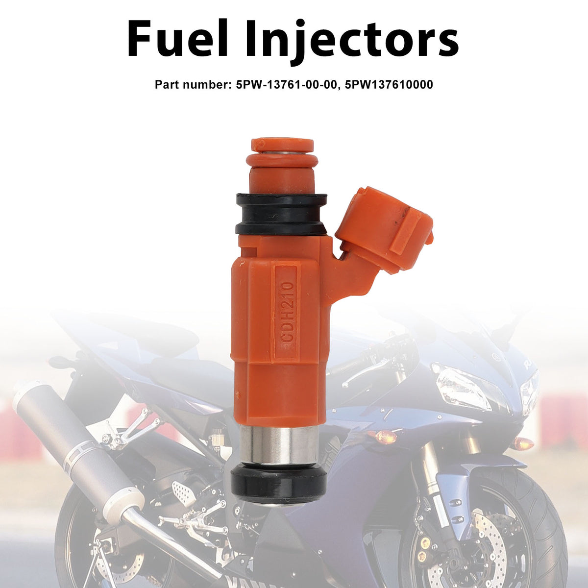 Yamaha YZF R1 YZF-R1 2002-2003 Fuel Injectors 5PW-13761-00-00