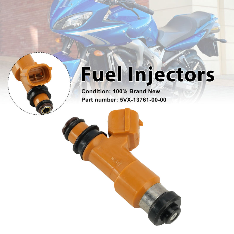 Yamaha FZ6 2004-2009 FZ6R 2009-2017 Fuel Injectors 5VX-13761-00-00