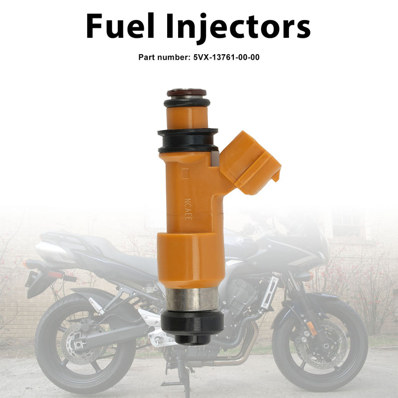 Yamaha FZ6 2004-2009 FZ6R 2009-2017 Fuel Injectors 5VX-13761-00-00