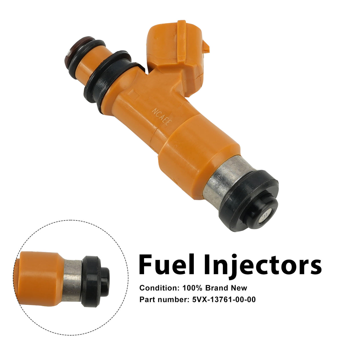 Yamaha FZ6 2004-2009 FZ6R 2009-2017 Fuel Injectors 5VX-13761-00-00