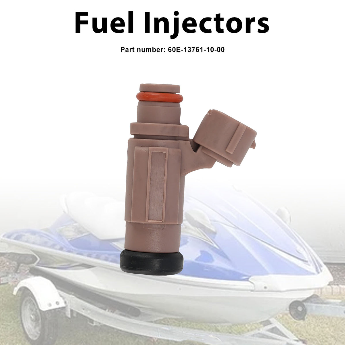 Yamaha WaveRunner 1100 Deluxe FX VX Fuel Injectors 60E-13761-10-00